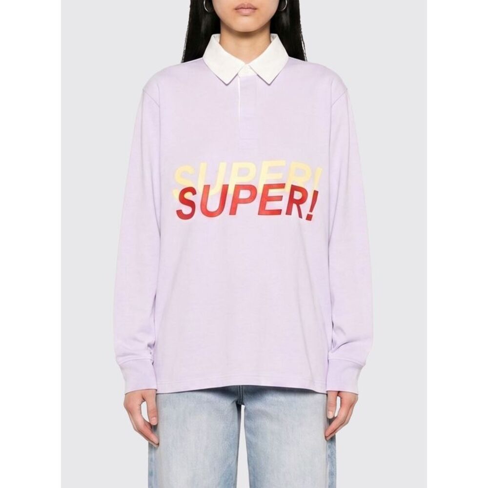 Jw Anderson Polo Shirt Woman Violet